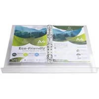 Exacompta Tisch-Lesepult A3 mit Ringmechanik - Kristall