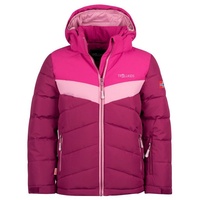 TROLLKIDS Girls Gryllefjord Jacket 176, Plum/Fireberry - 176
