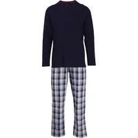 Bugatti Pyjama »Genua«, (2 tlg.), mit klassischem Design bugatti
