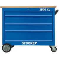 Gedore Rollwerkbank mit 4 Schubladen