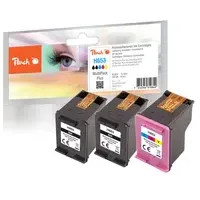 Peach HP No.653 MultiPack Plus remanufactured Kompatible Tintenpatronen One