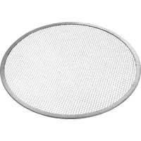 HENDI Pizzagitter, Pizzablech, Pizzaschieber, Ideal für gleichmäßiges Pizza-Backen, ø230mm,