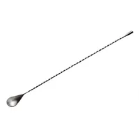 APS Barlöffel, Edelstahl, mit gedrehtem Stiel, Länge 44 cm