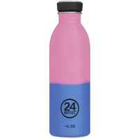 24Bottles Urban Bottle Reactive Rosa/Blau 0,5 l