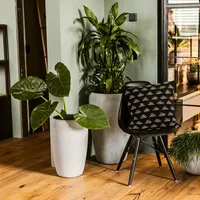 Klocke Design Blumentopf Betonoptik ⌀ 43 cm x H