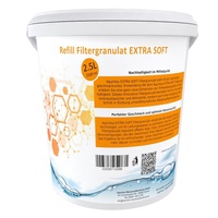 Aquintos Wasseraufbereitung EXTRA SOFT Filtergranulat orange 2,5 L