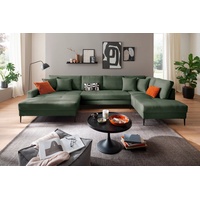 Trends by hg »Summer U-Form«, in Cord-Stoff mit Metallfuß