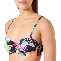 Firefly Damen Maggy Bikini, Navy Dark/Flower, 36 / C