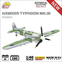 Cobi Hawker Typhoon Mk.IB, Einheitsgröße