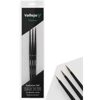 Vallejo Pro Modeler Pinsel, Definition Set 4-3-2