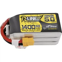 Tattu Modellbau-Akkupack (LiPo) 22.2 V 1400 mAh Zellen-Zahl: 6