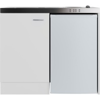 Flex-Well Küchenzeile »Pantry«, Gesamtbreite 100 cm, mit DUO Kochfeld