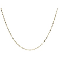 Luigi Merano Kette Fantasiekette mit Sternverschnitt, Gold 333 45