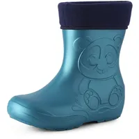 Ladeheid Eva Kinder Jungen Mädchen Gummistiefel Regenschuhe gefüttert LA-CA-11