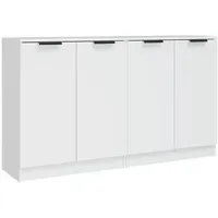 VidaXL Sideboard 60 x 70 x 30 cm Weiß