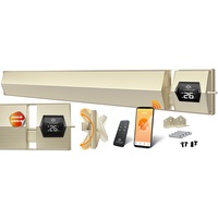 Kesser KESSER® Dunkelheizstrahler Heizstrahler mit Fernbedienung & WiFi APP