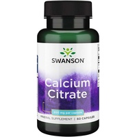 Swanson Calciumcitrat 200 mg 60 Kapseln