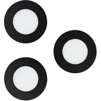EGLO Fueva-Z 3er Set Schwarz CCT/RGB