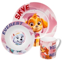 UNITED LABELS Paw Patrol Frühstücksset Kinder, mit Skye, Everest