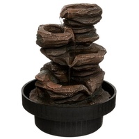 Atmosphera Créateur d'intérieur Mini-Fontäne Zen Sharmila, Harz, 22,5 cm