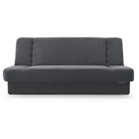 Moeblo Möblo Schlafsofa, Dunkelgrau, Holz, 192x85x92 cm, Wohnzimmer, Sofas