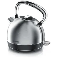 Arendo Wasserkocher 1,7 l Silber
