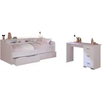 Parisot Jugendzimmer-Set "Sleep 41", weiß, B:113cm H:82cm T:203cm, Holzwerkstoff,