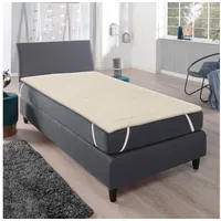 BestLivings Matratzenschoner mit Sommer- und Winterseite Sherpa Fleece 140x200