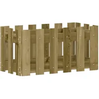 VidaXL Pflanzkübel Latten-Design 60 x 30 x 30 cm