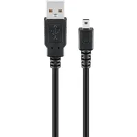 Goobay USB 2.0 Hi-Speed Kabel, A Stecker - 1.8m
