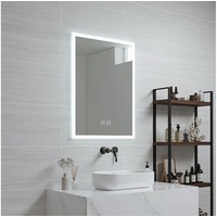 Pro.tec LED-Badspiegel Scafa 45x60 cm Weiß - Weiß