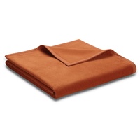 Biederlack Wohndecke »Unicolour«, in vielen Farben orange