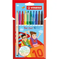 Stabilo Filzstift und Fineliner 10 St. mehrfarbig