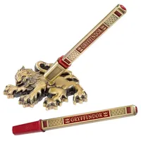 Noble Collection Harry Potter Kugelschreiber mit Tischständer, Mehrfarbig, NN8623