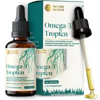 Nature Basics Veganes Omega 3 Algenöl - 100 ml