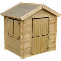TIMBELA Kinderspielhaus Holz M516-1 1,1 m2 ohne Boden im