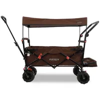FUXTEC Smarter Bollerwagen FX-CTB800 Braun
