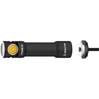 Armytek Prime C2 Magnet USB Taschenlampe mit Gürtelclip, mit