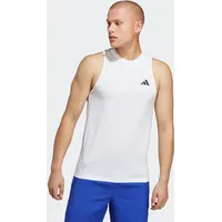 Adidas Herren Train Essentials Feelready Training Sleeveless Tee, White/Black,