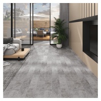 VidaXL PVC-Fliesen 5,02 m2 2 mm Selbstklebend Zementgrau