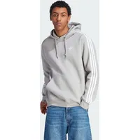 Adidas Originals 3 Stripes Hoodie - Medium Grey Heather,