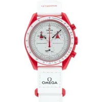 Swatch x Omega Bioceramic Moonswatch Mission to Mars
