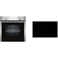 Neff »BX18I«, Backofen-Set - edelstahl