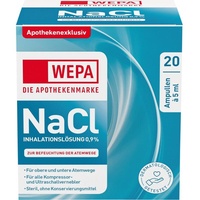 Wepa Inhalationslösung NaCl 0,9% 20 x 5 ml