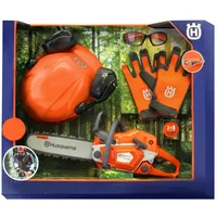 Husqvarna Spielzeug-Kettensäge 550XP mit Schutzausrüstung