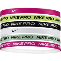 Nike Headbands 6er Pack in der Farbe Fireberry/lt Lemon