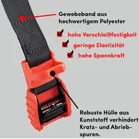 Trutzholm Spanngurt 2 m x 2,5 cm 500 kg