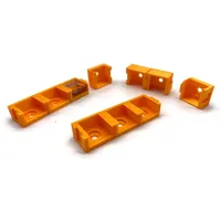 EXODA 10x Halterung für Wago 3er Klemmen Typ 221-613