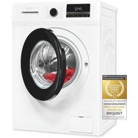 GGV-Exquisit Exquisit Waschmaschine WA58014-340A weiss | Waschmaschine 8 kg