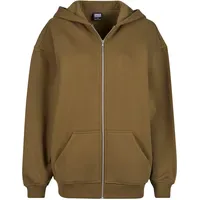 URBAN CLASSICS Oversized Tb5036 Reißverschlusspullover Summer Olive L